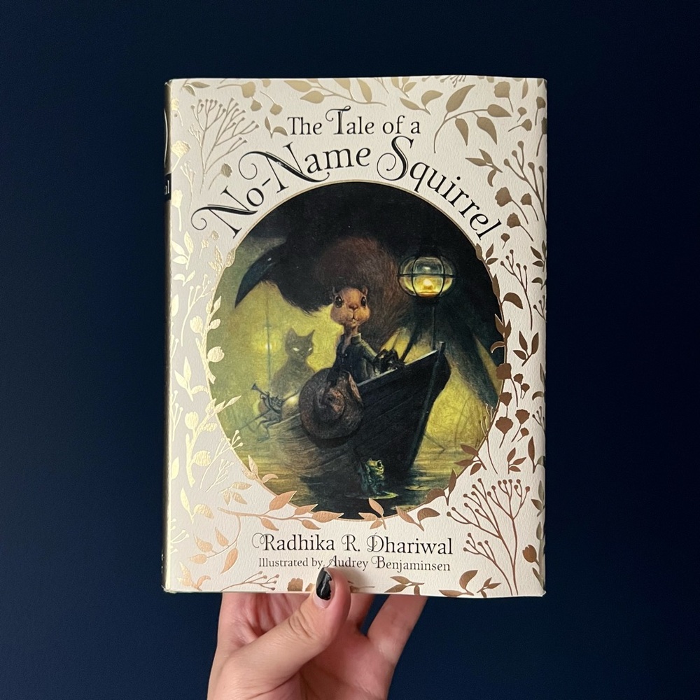 The Tale of a No-Name Squirrel hardcover book